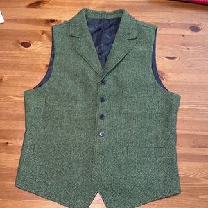 Herringbone men’s vest